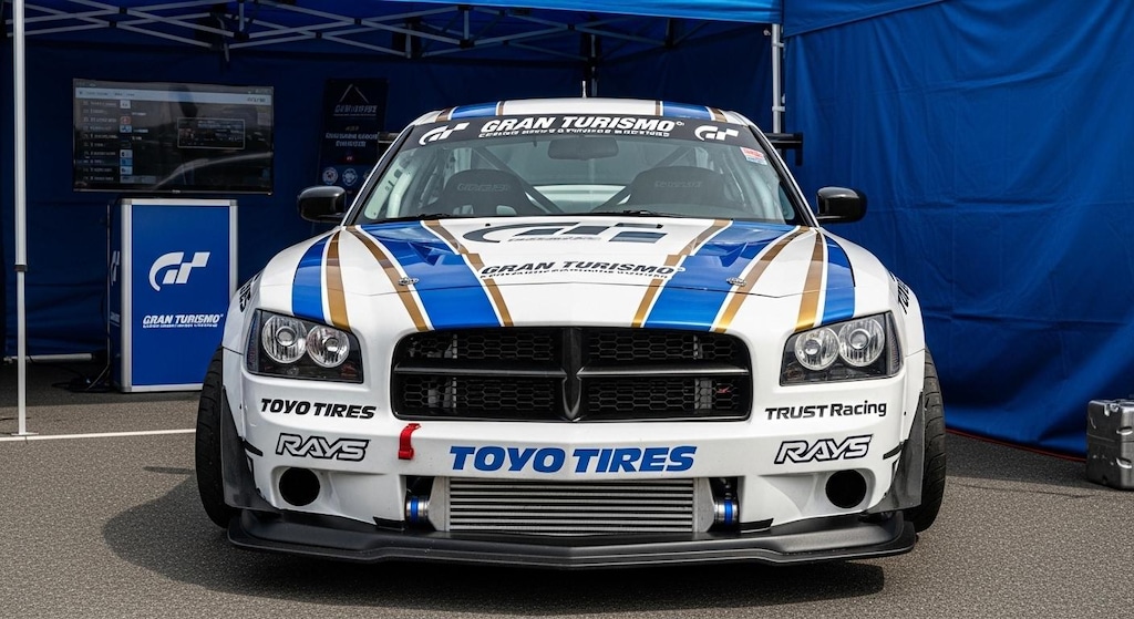 トーヨータイヤダッジチャージャーのドリ車
