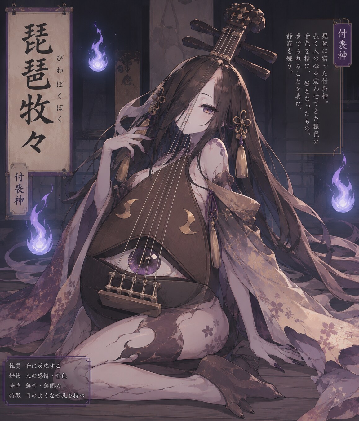 琵琶牧々