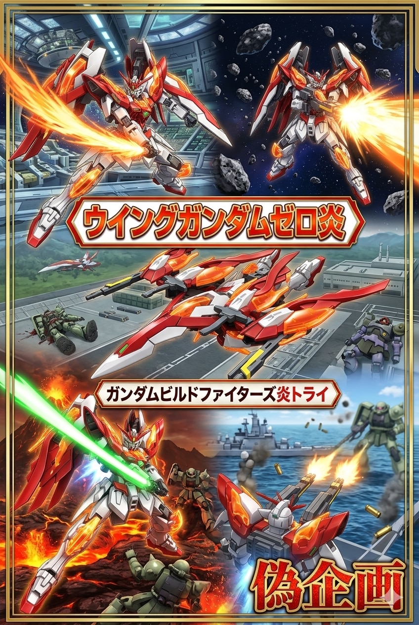 ウイングガンダムゼロ炎 | の人気AIイラスト・グラビア