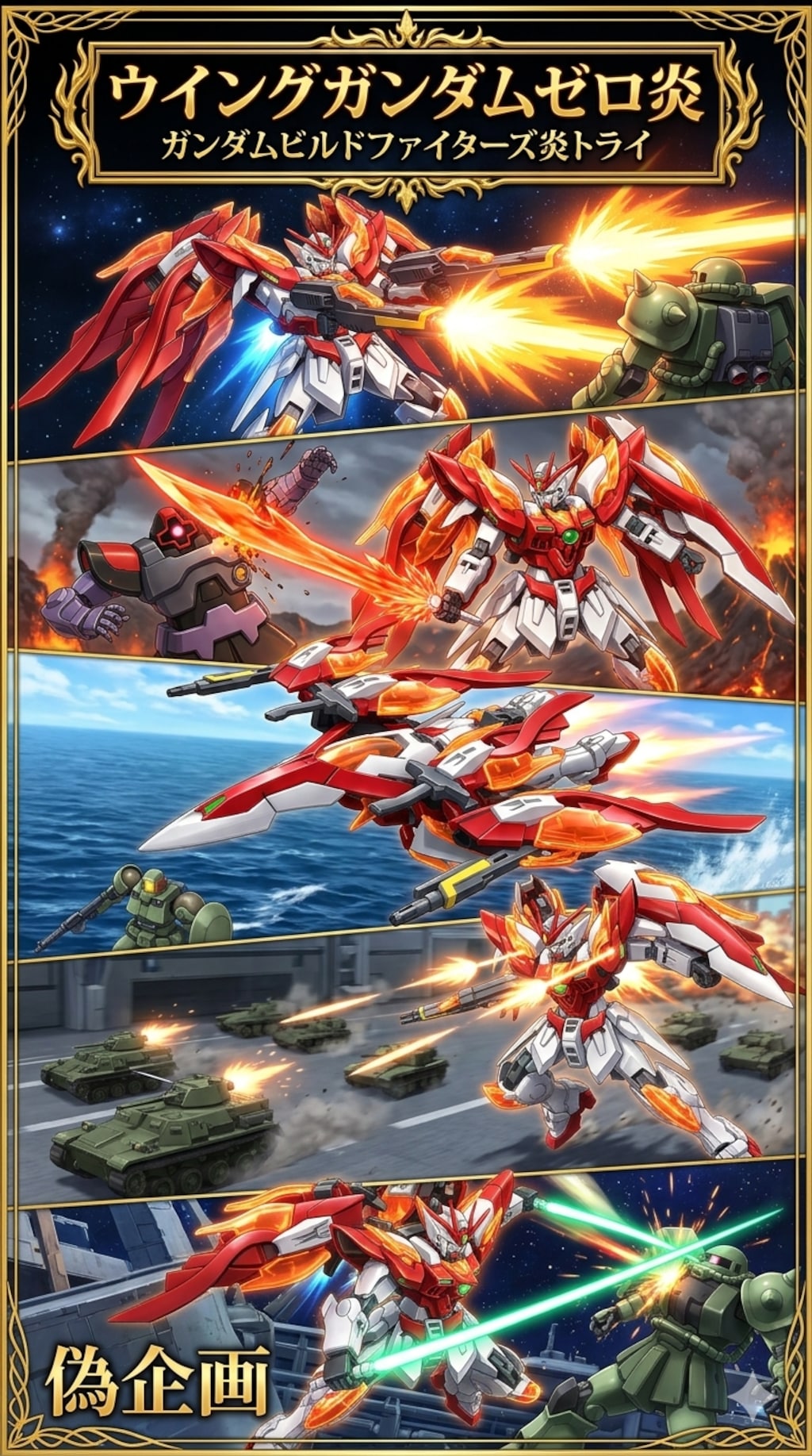 ウイングガンダムゼロ炎