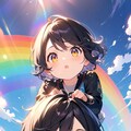 虹を掴みたい女の子 2枚目