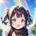 虹を掴みたい女の子 3枚目