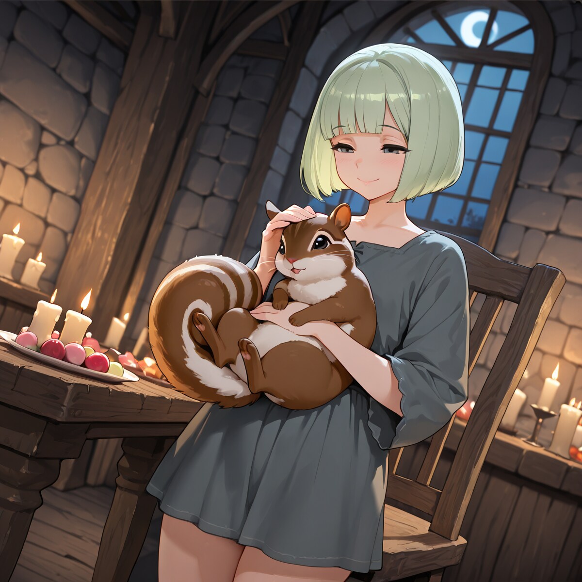 作者とリプ君とトーリちゃん | の人気AIイラスト・グラビア