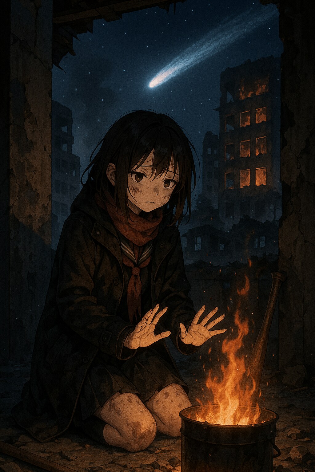 終末世界の少女たち(2025)3 | の人気AIイラスト・グラビア