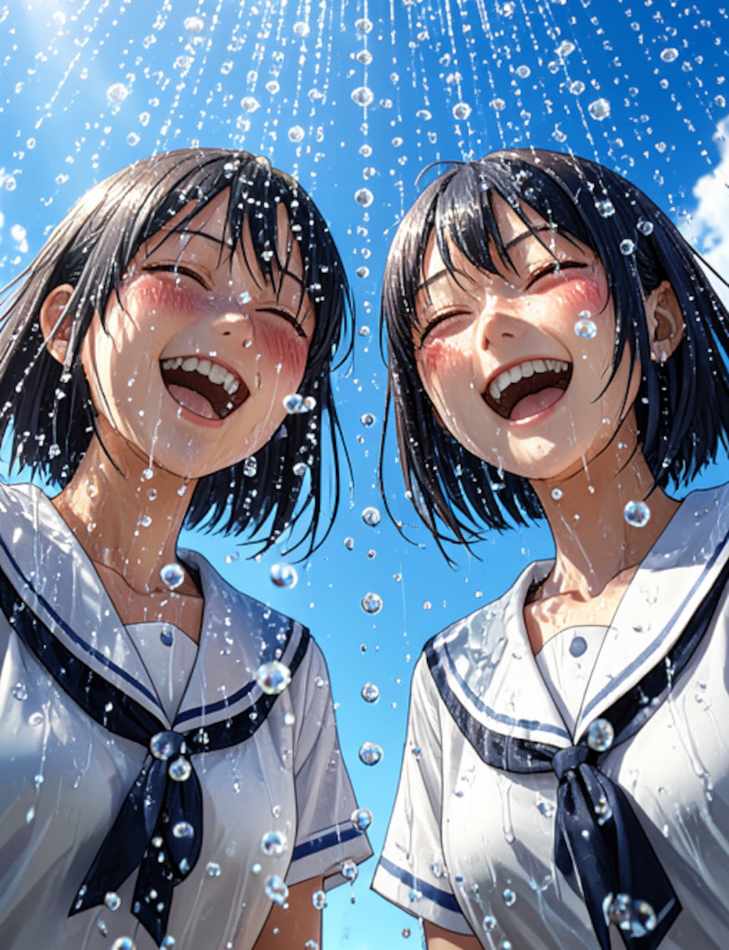 １ 太陽がいっぱい　水遊び