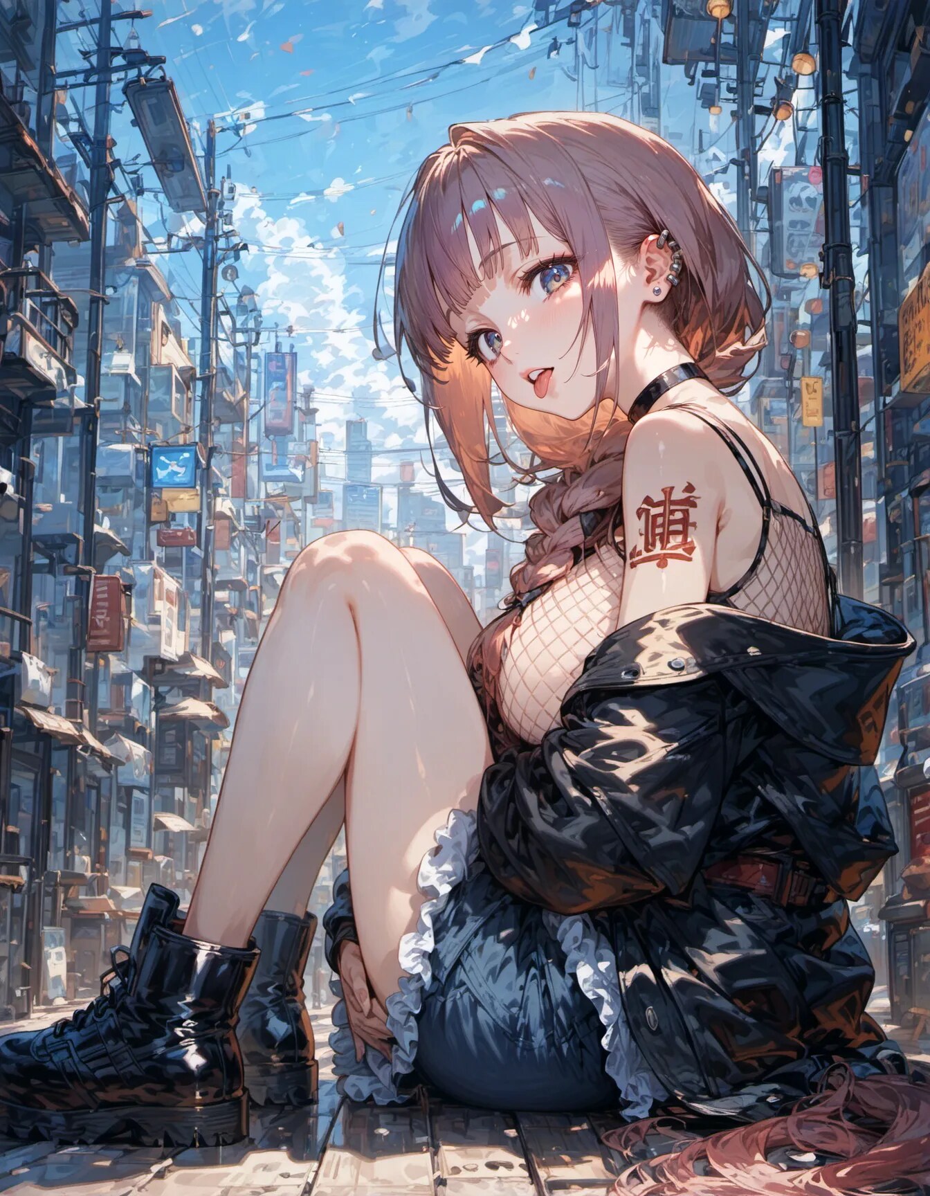 Wired Vandal | の人気AIイラスト・グラビア