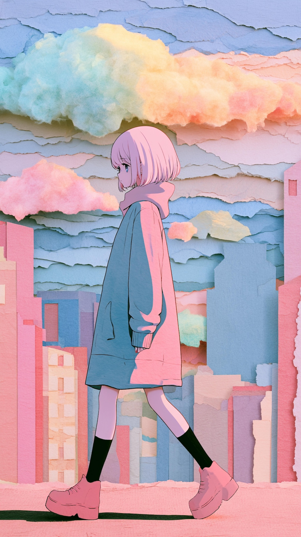 ペーパーコラージュ