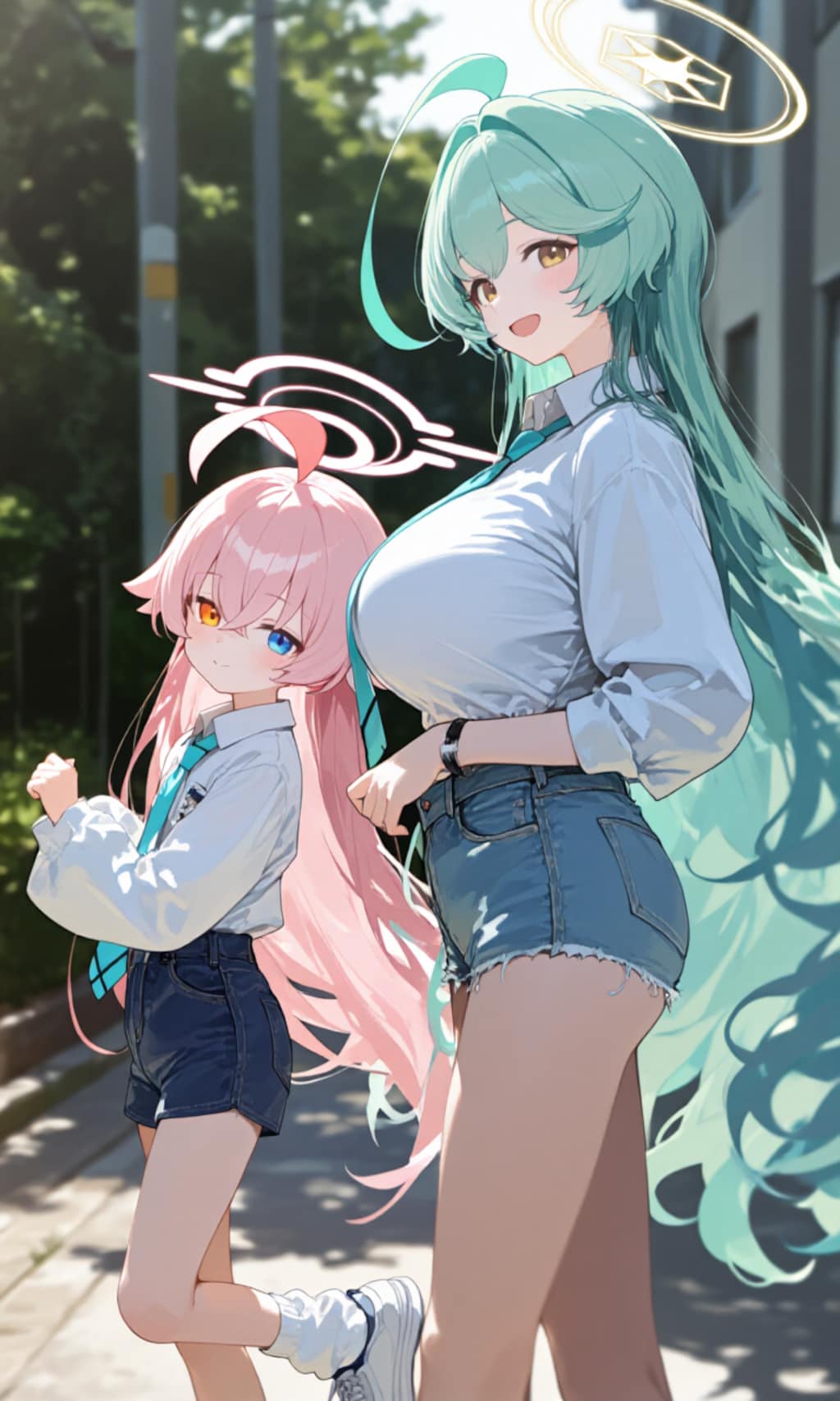 ホシノとユメ　夏私服4