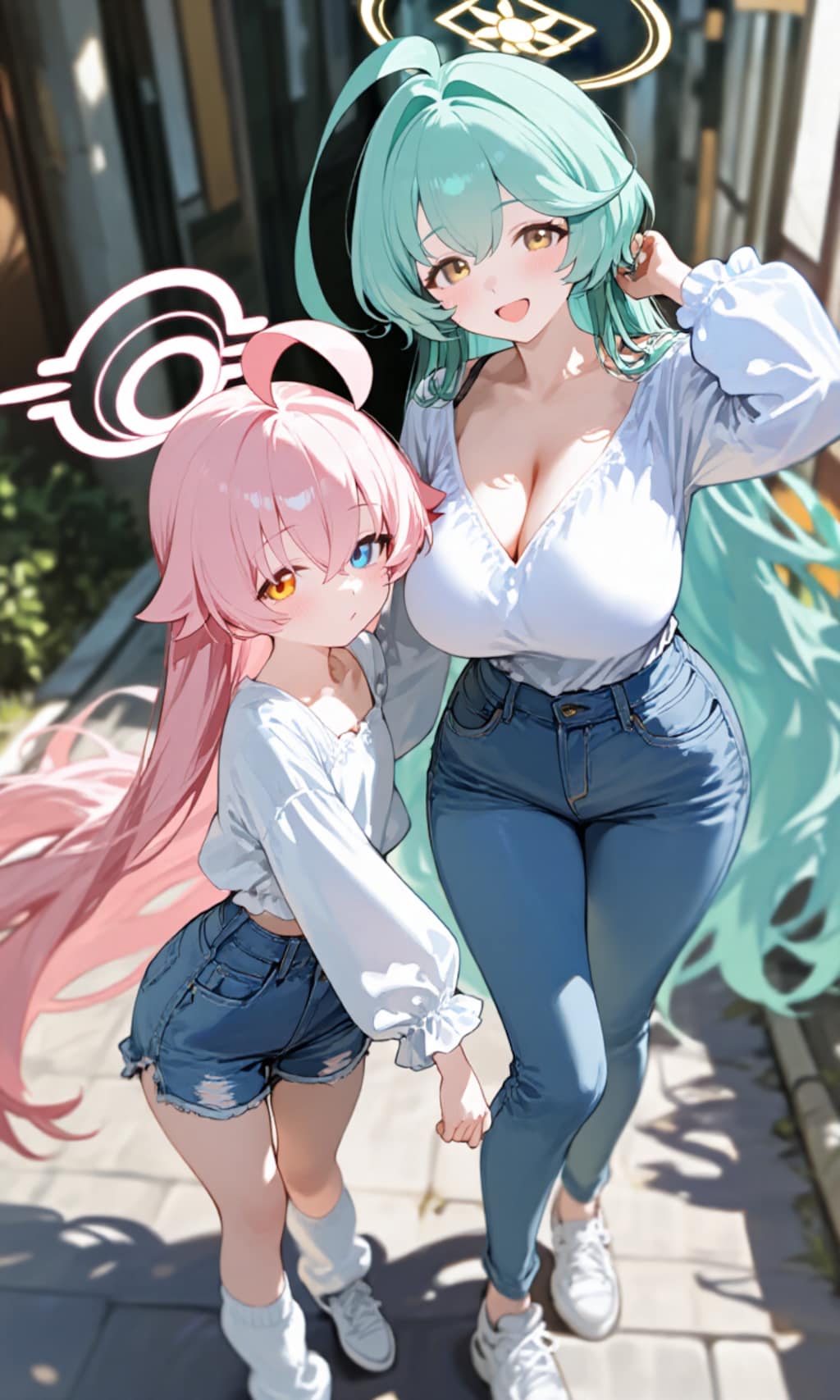 ホシノとユメ　夏私服4