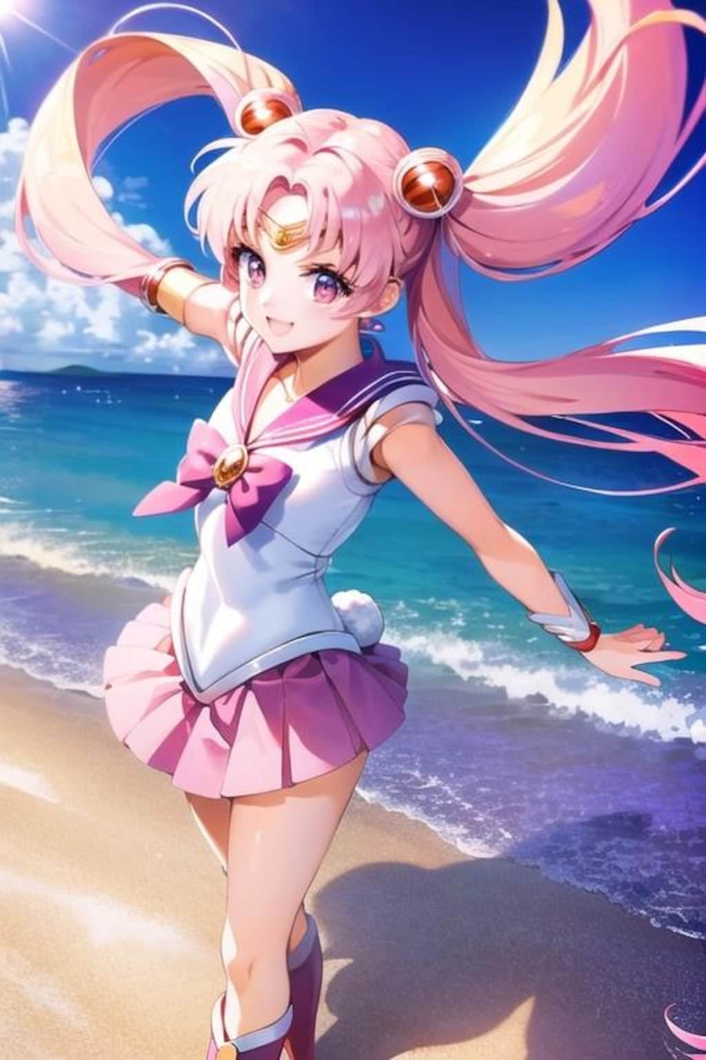 美少女戦士セーラームーン　ちびうさならぬ、でかうさ