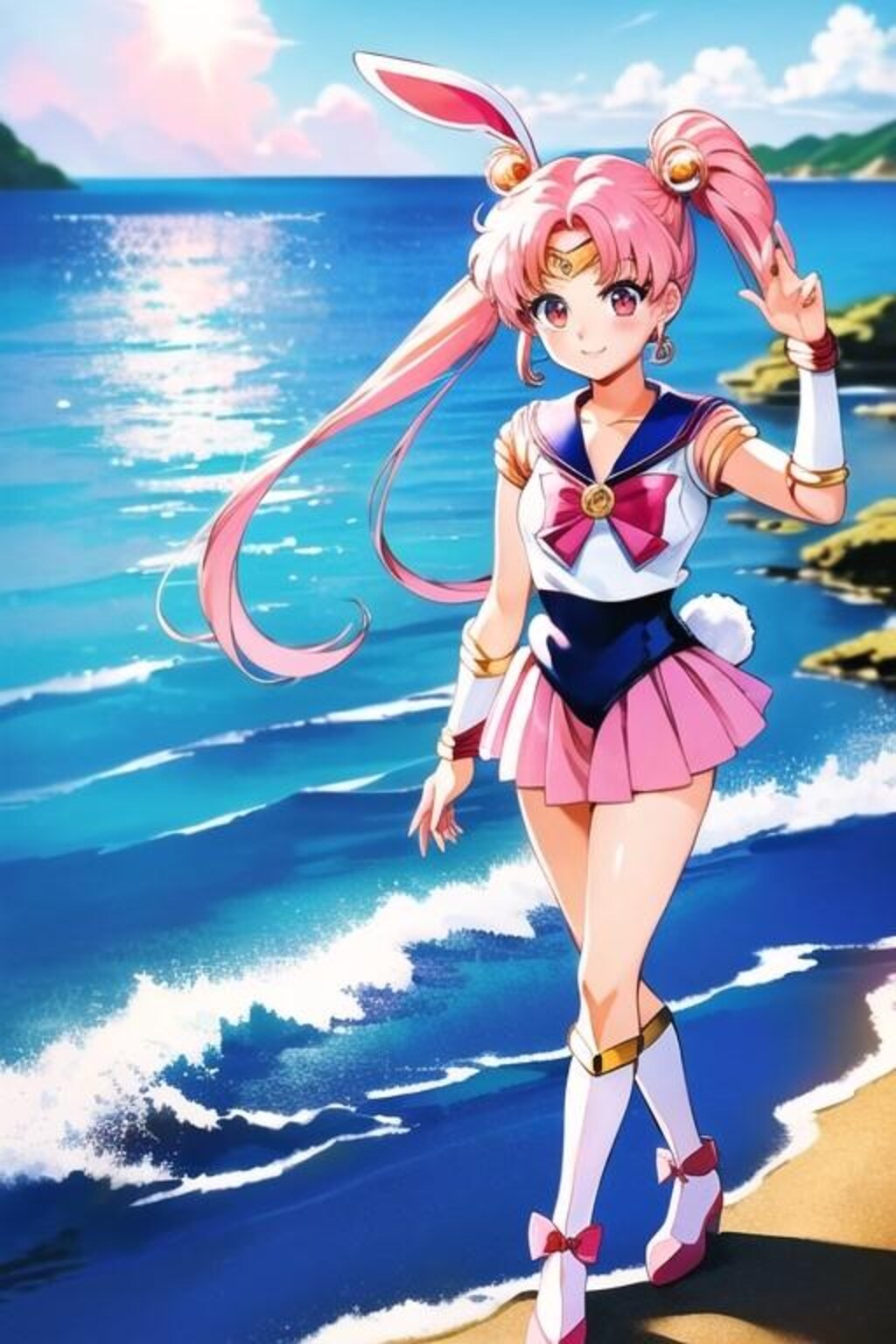 美少女戦士セーラームーン　ちびうさならぬ、でかうさ