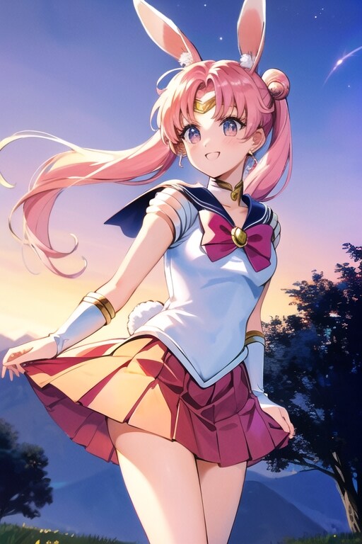 美少女戦士セーラームーン　ちびうさならぬ、でかうさ