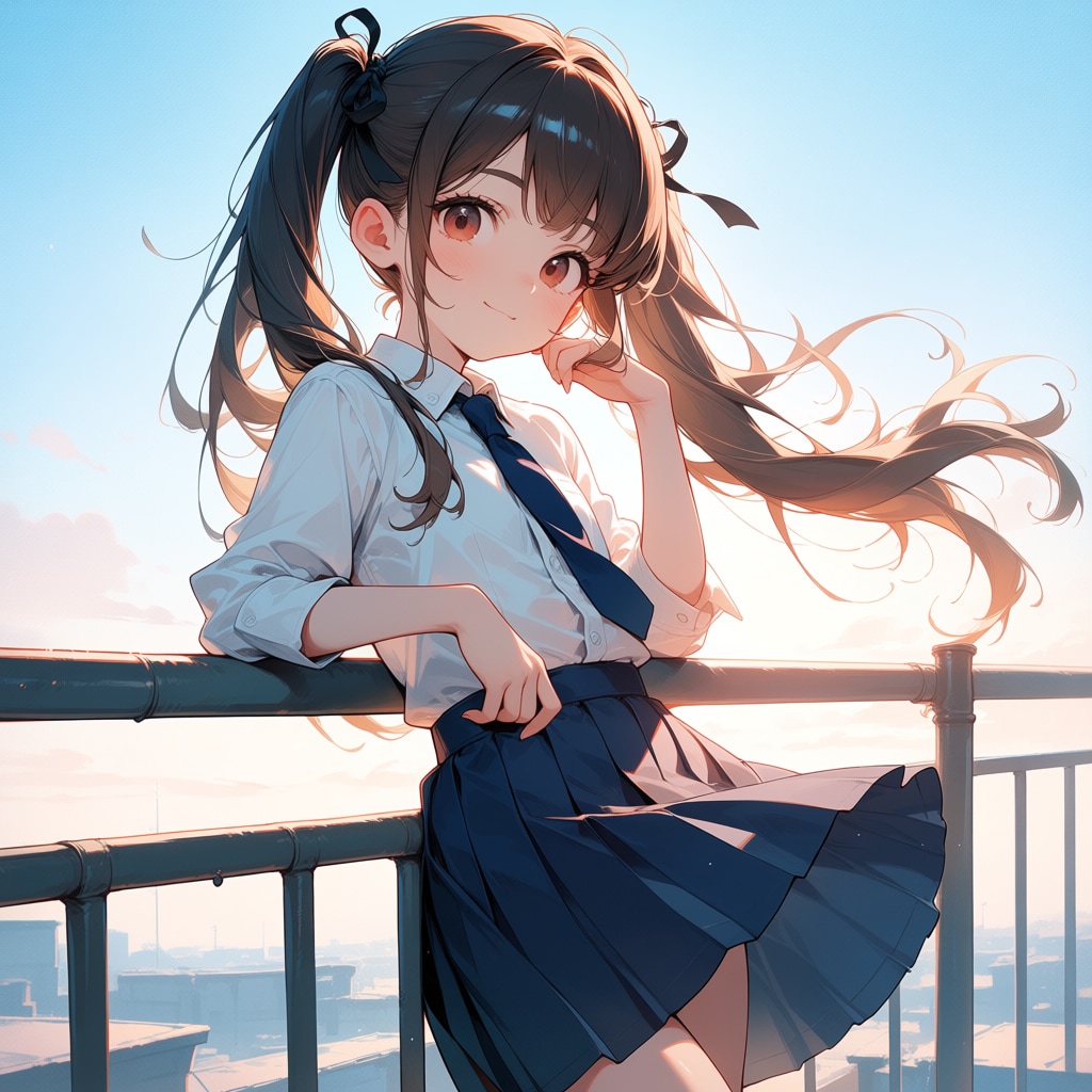 風のいたずら | の人気AIイラスト・グラビア