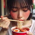 夏はやっぱり、red seafood noodle 4枚目
