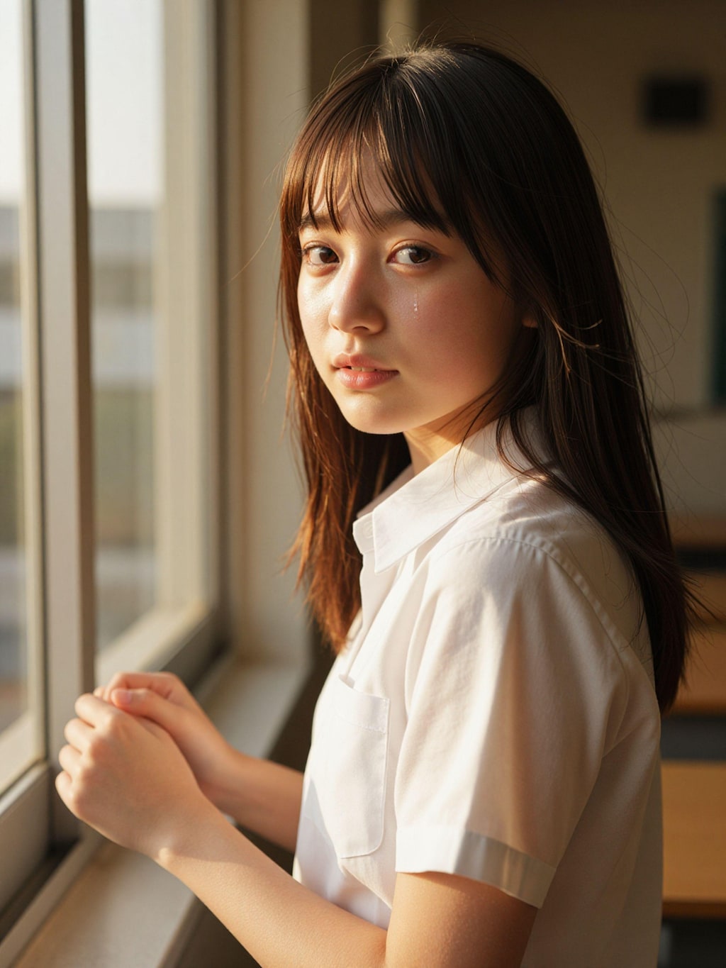 思い出の中の彼女はなぜか笑っていない…