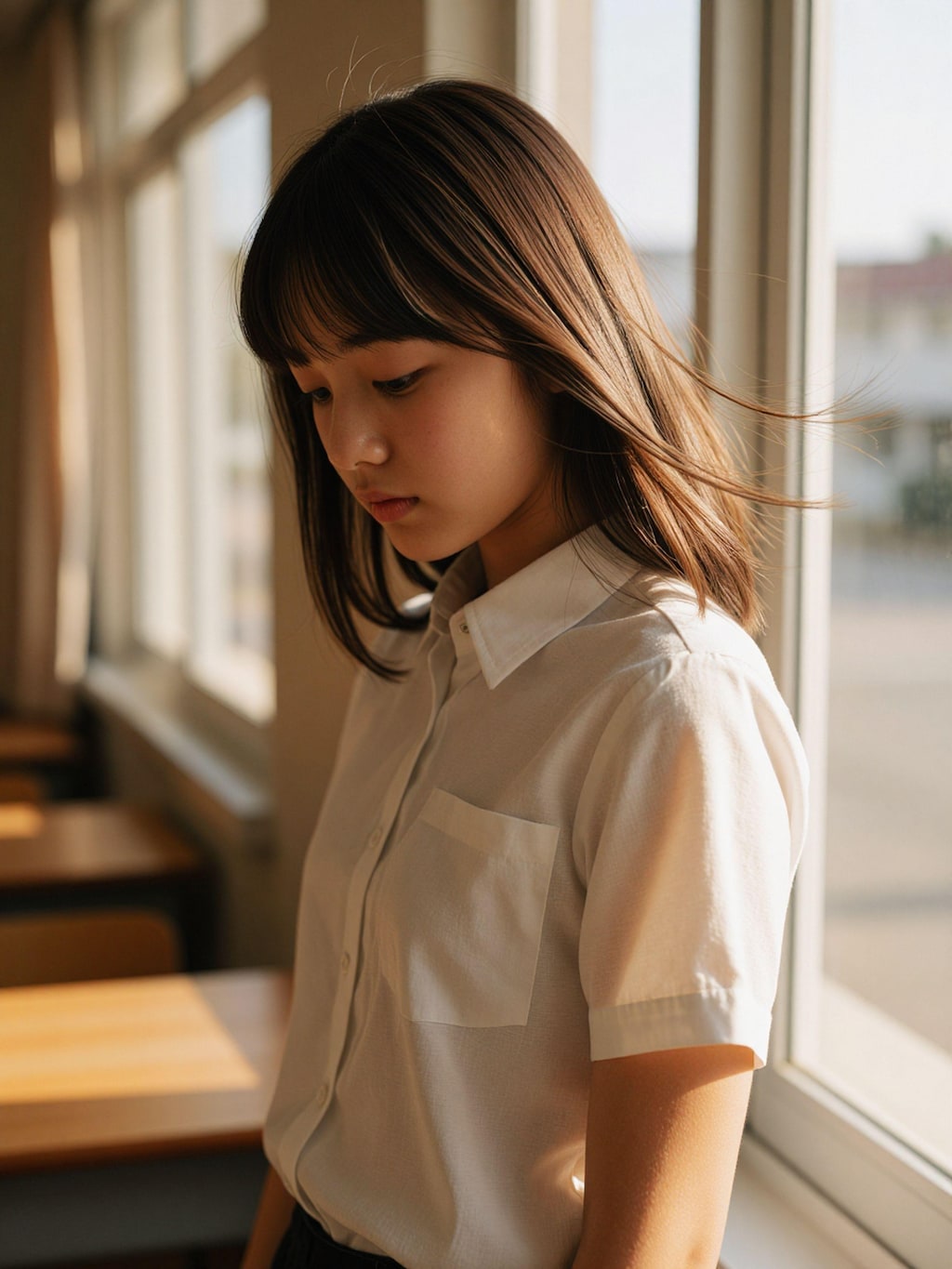 思い出の中の彼女はなぜか笑っていない…