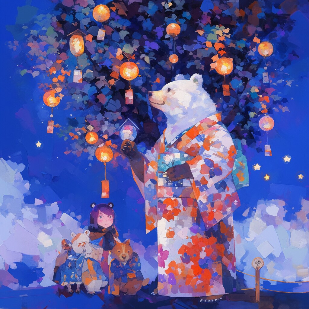 獣村の秋祭り