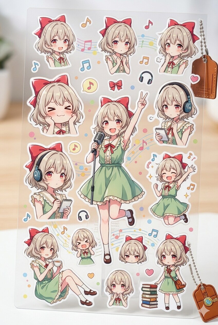 日向ちゃんシール♪