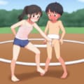 男子を不浄負けにして喜ぶ女の子 5枚目