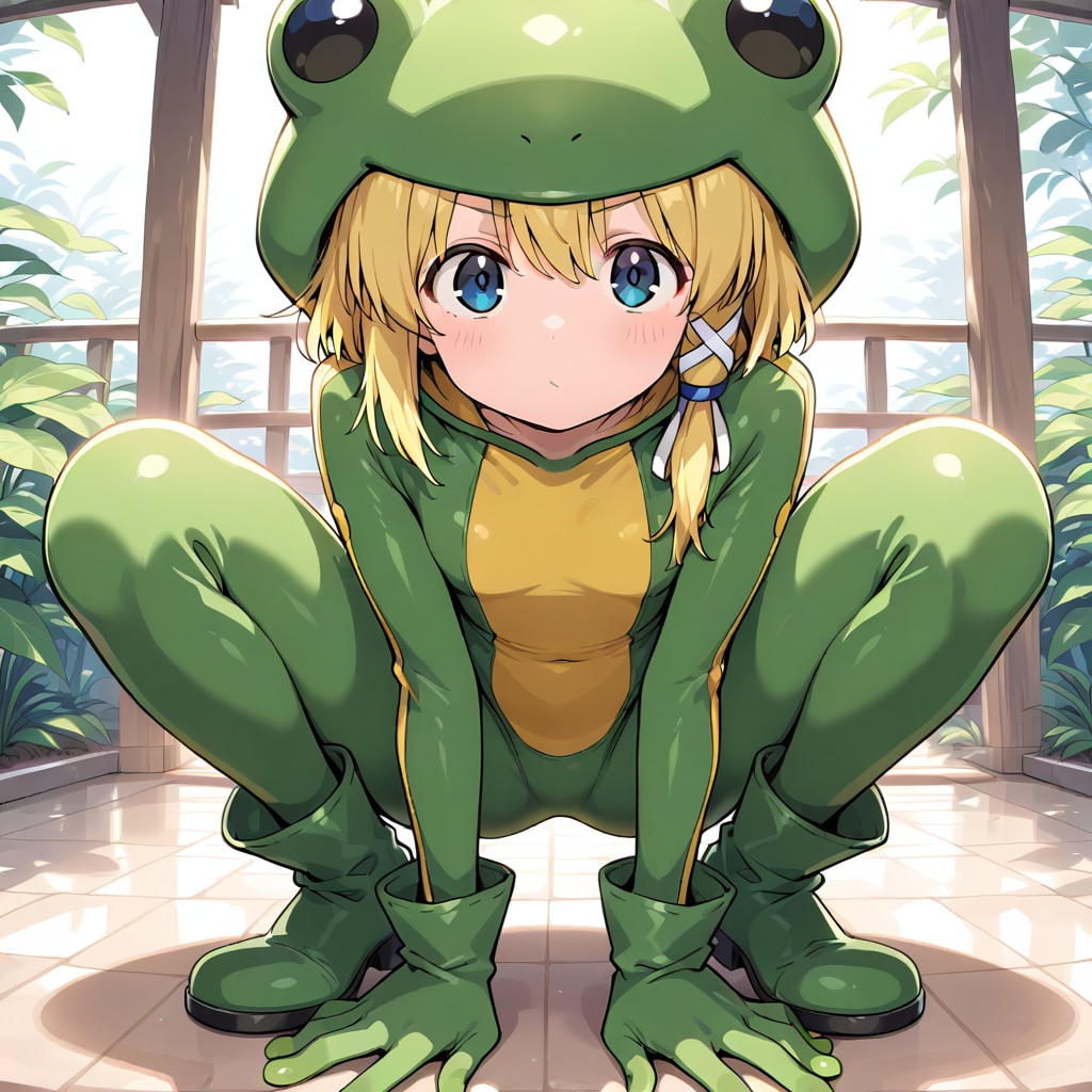 蛙 | の人気AIイラスト・グラビア