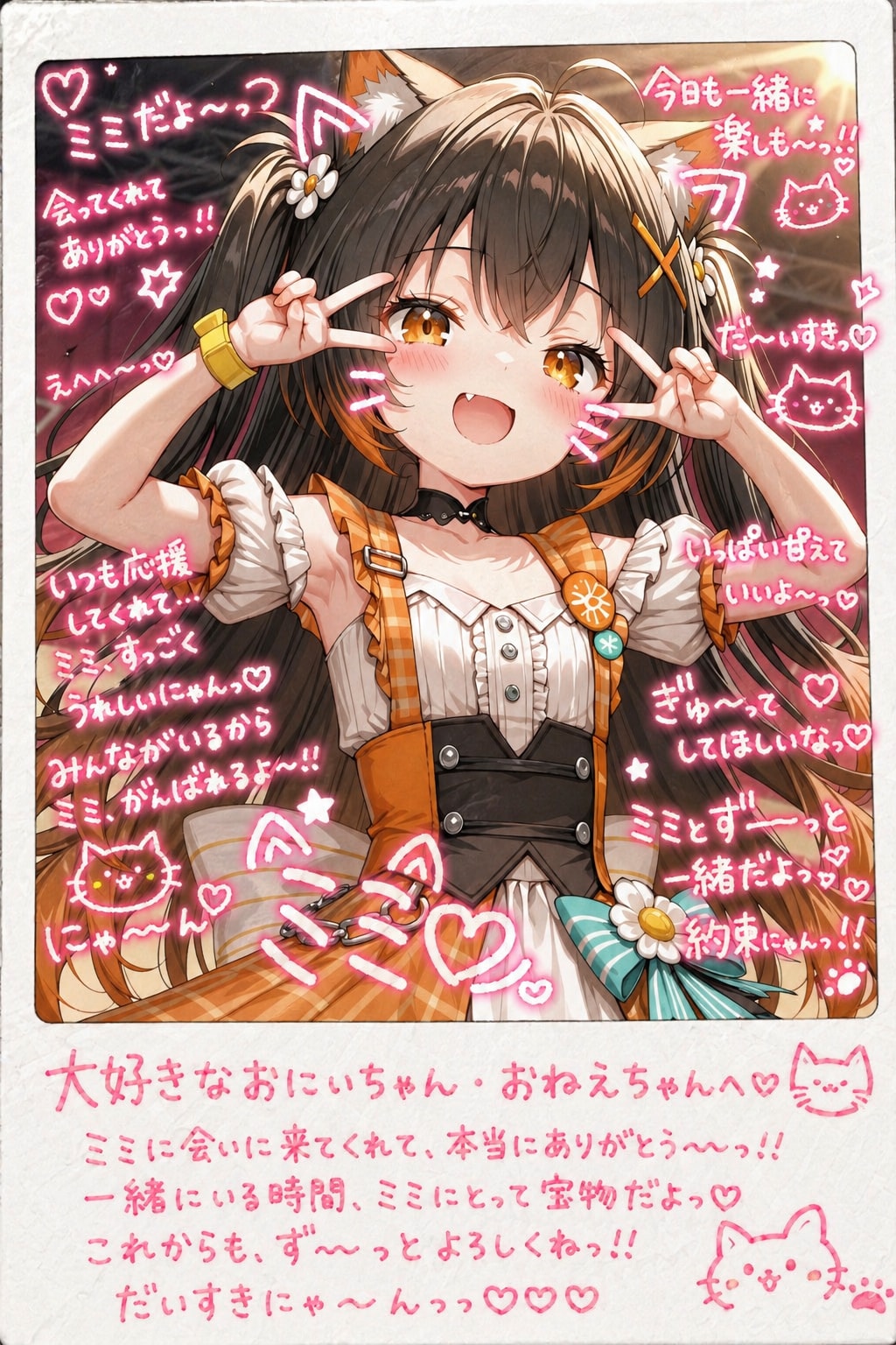 ネコミミテガキ