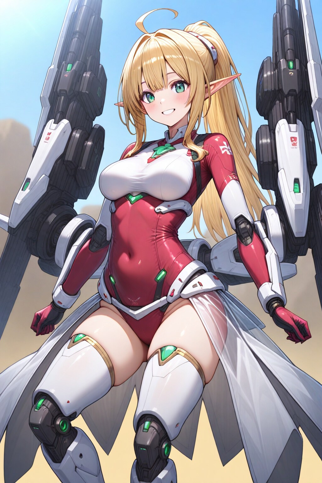 ロボットエルフ娘