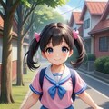 通学中の女の子 7枚目
