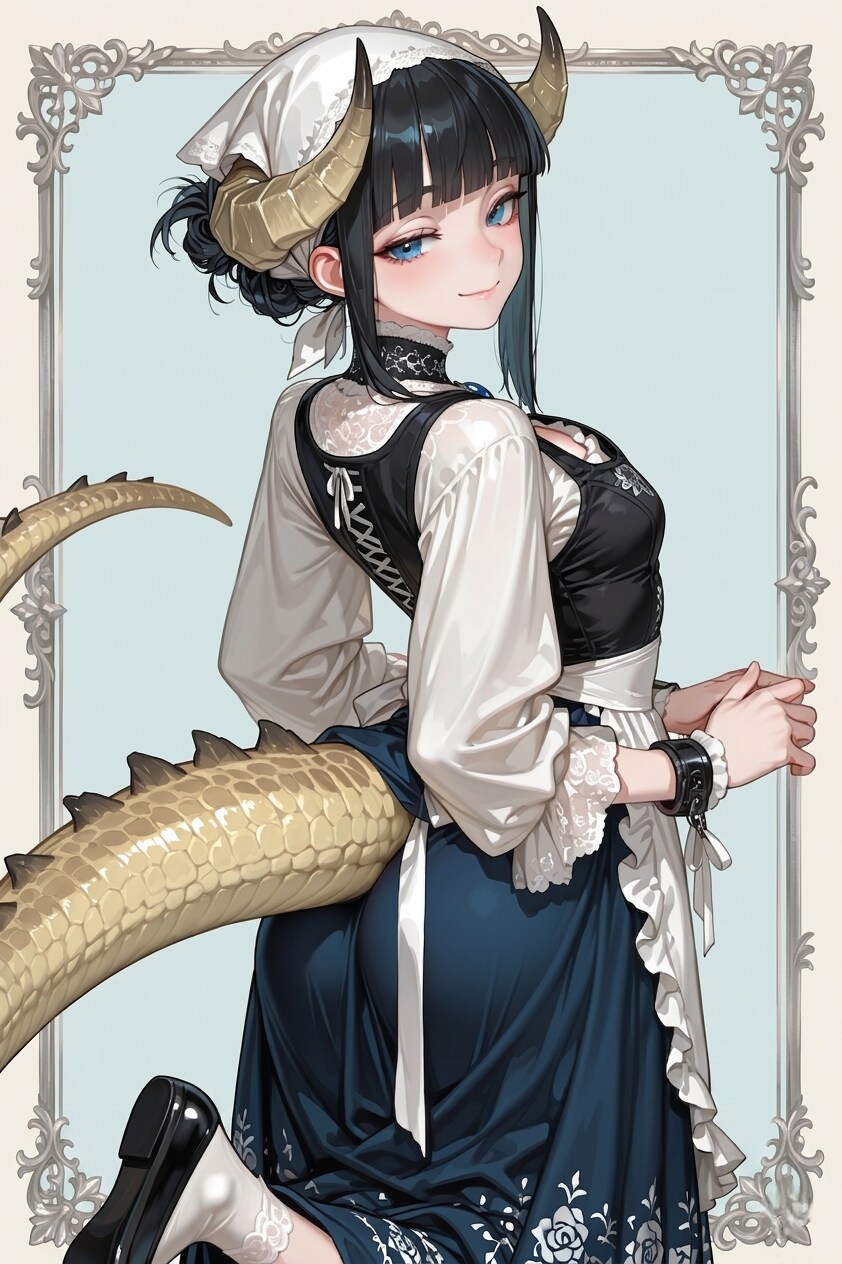 しっぽ注意