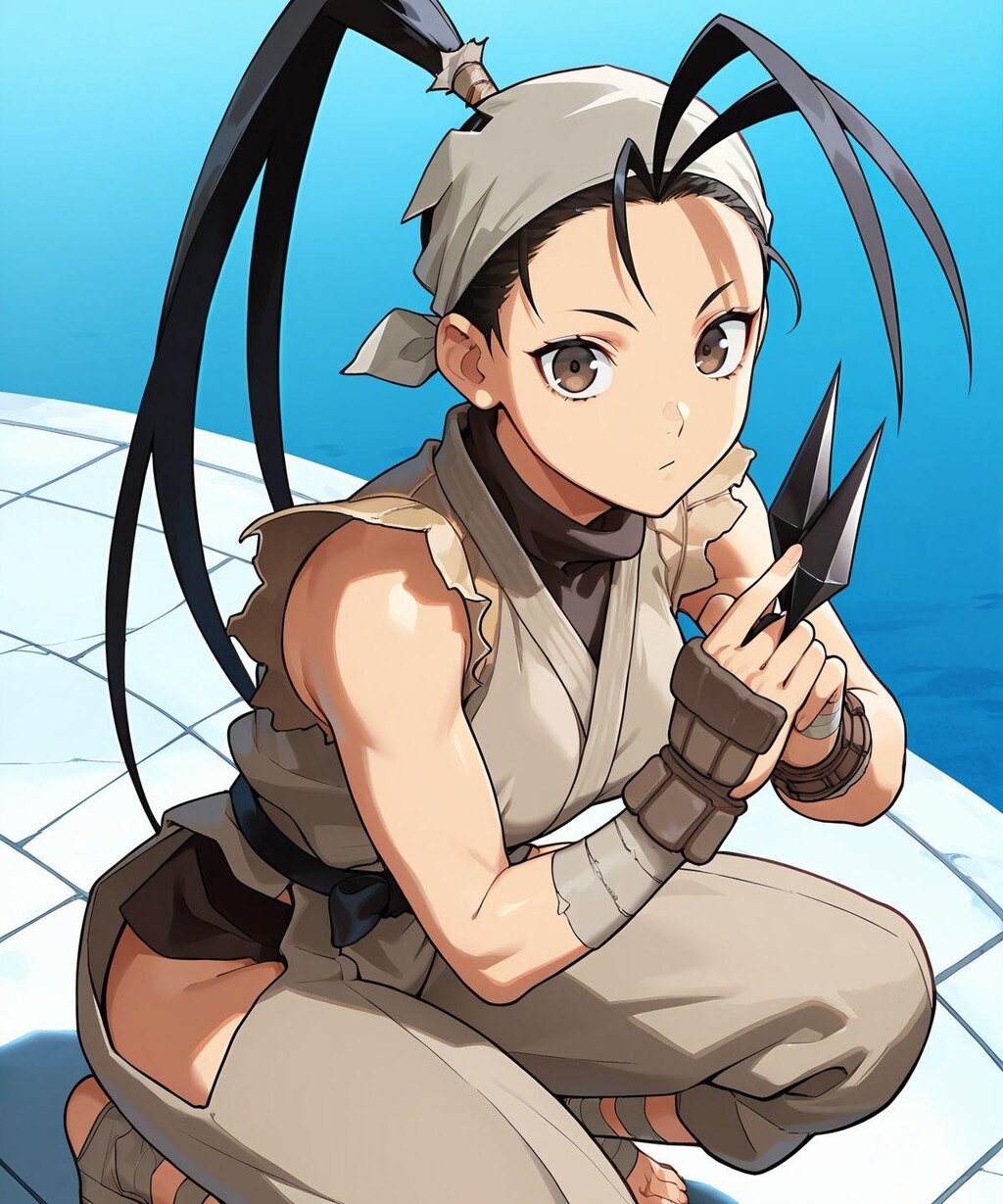 腕を取られるいぶき