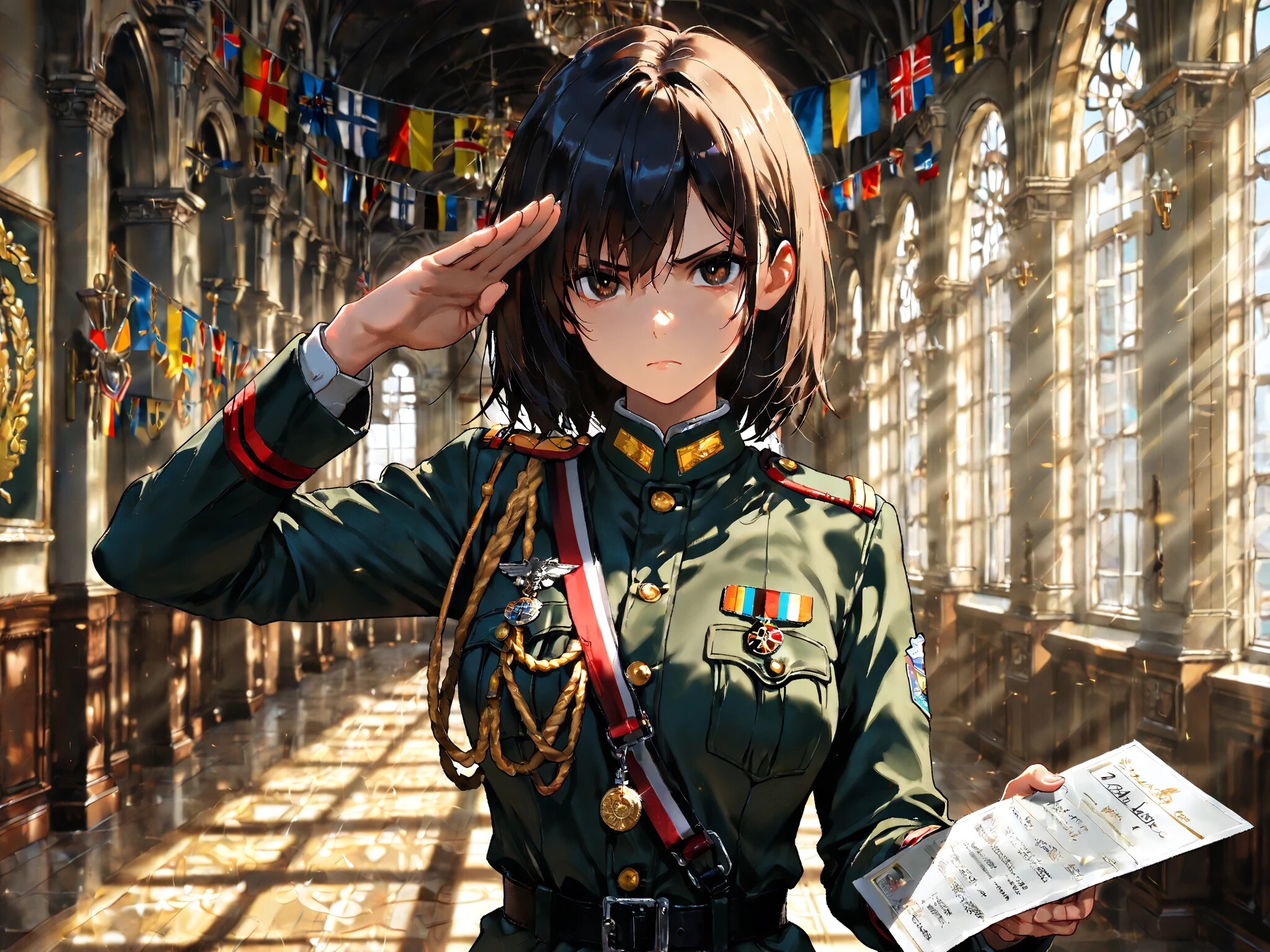 軍隊の卒業 | の人気AIイラスト・グラビア