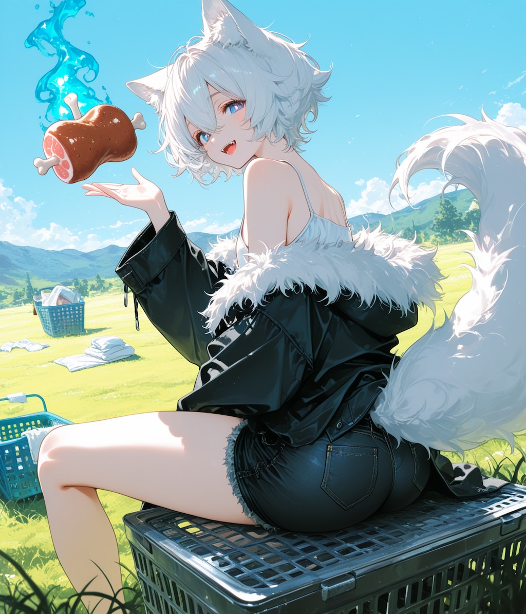 アヤナギさんちのシロキちゃん