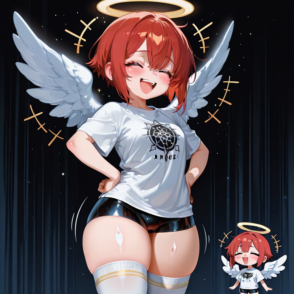 赤髪さんとスパッツと！