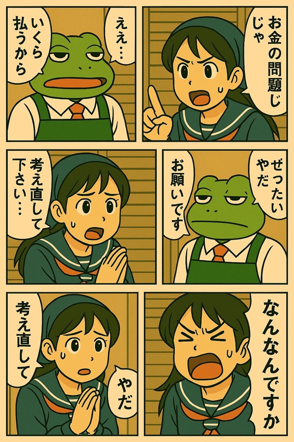 バイト面接でくにへかえす