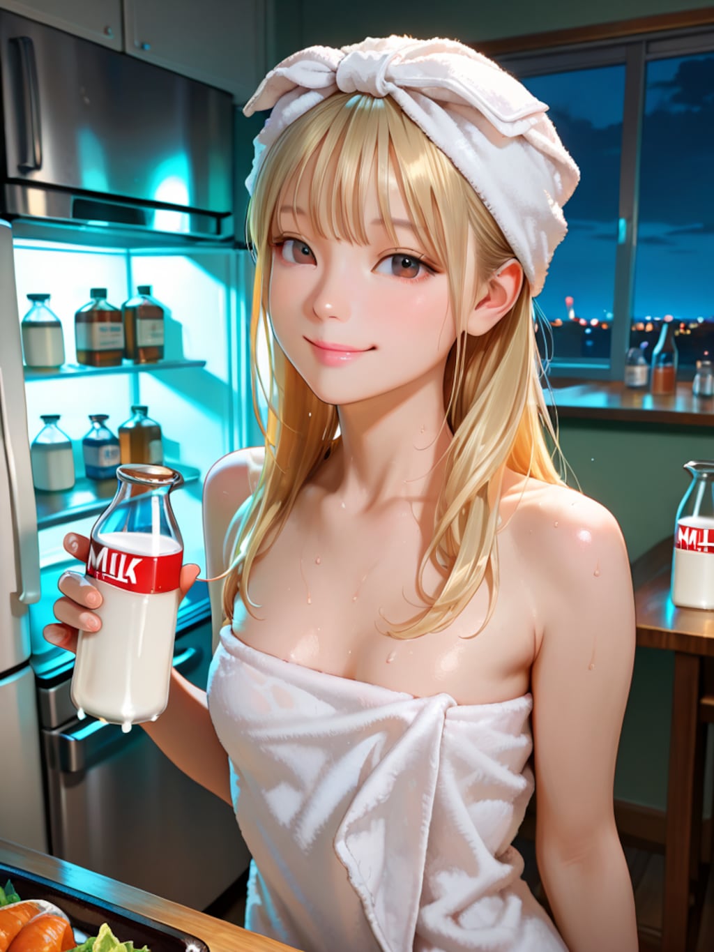 『いい風呂の日』×『ビン牛乳の日』