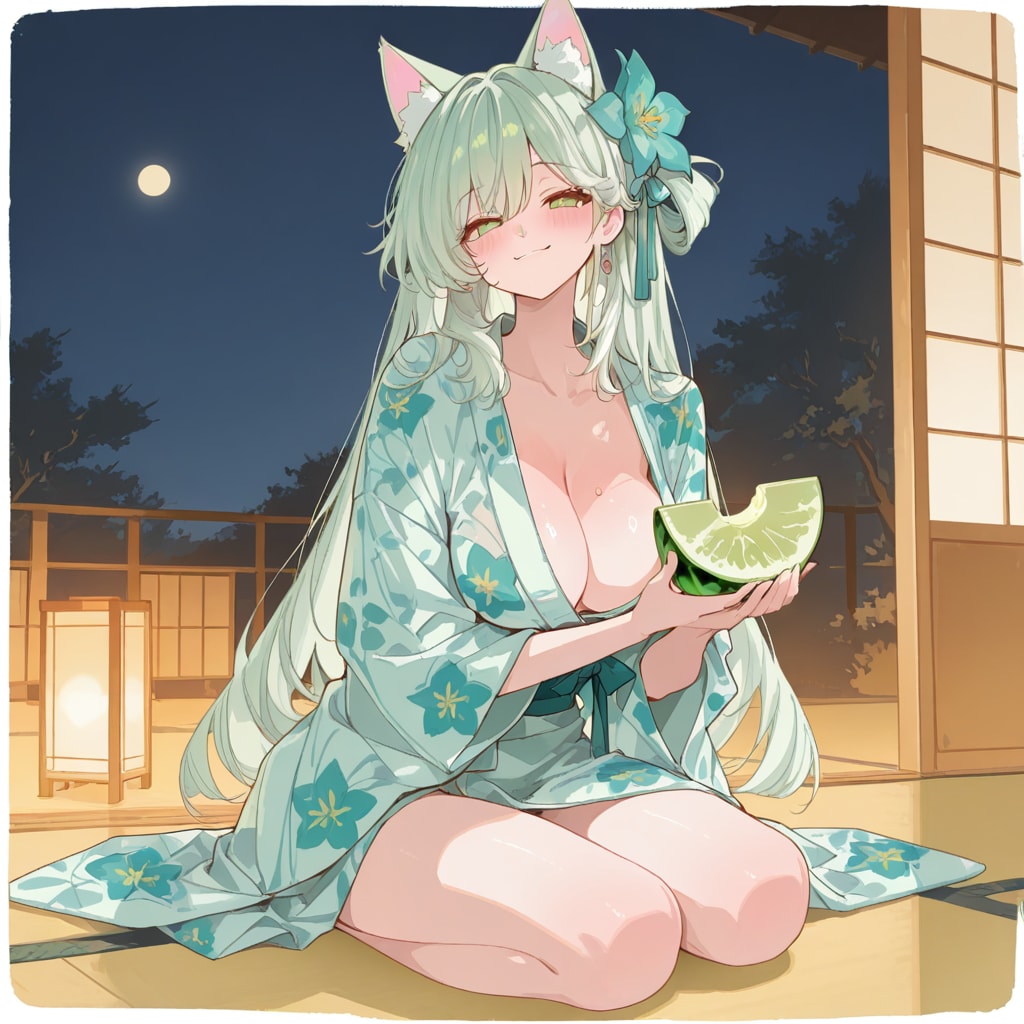夏だからメロン
