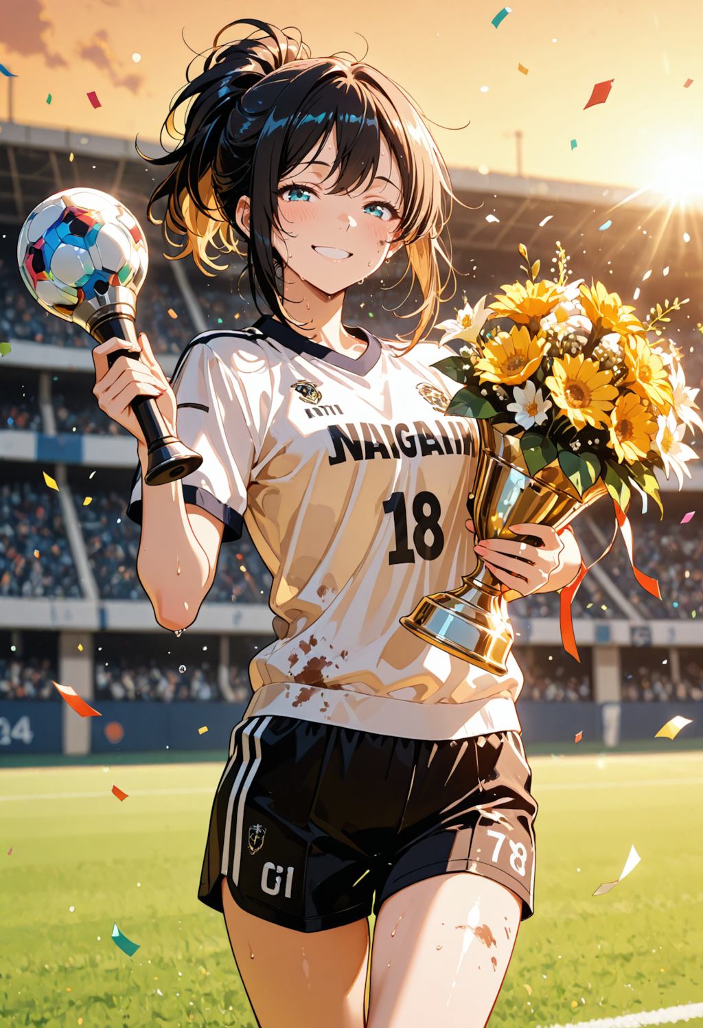 勝利インタビュー