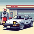 AE-86　ドット絵風 2枚目