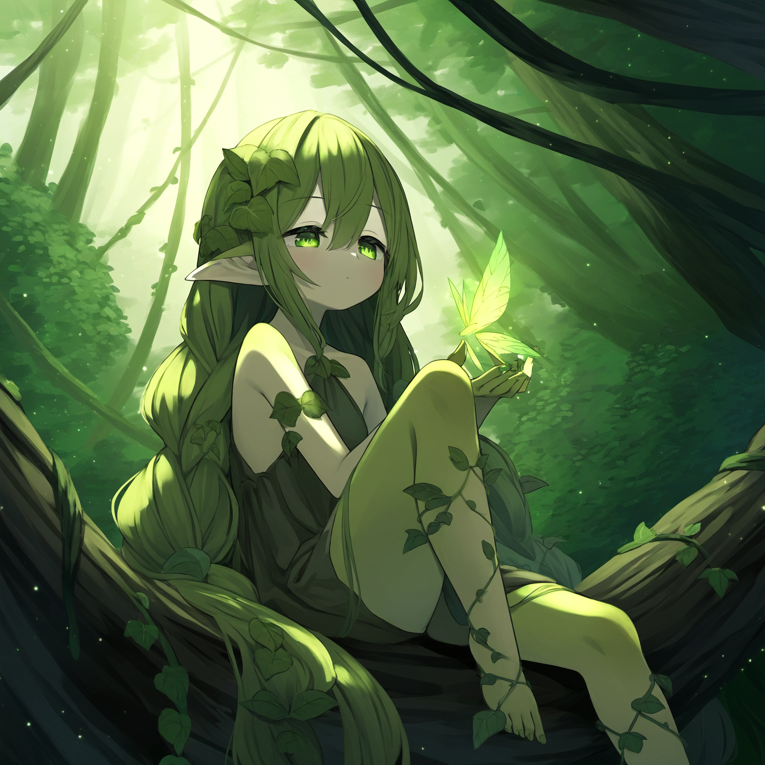 DRYAD 森の守護者 | の人気AIイラスト・グラビア