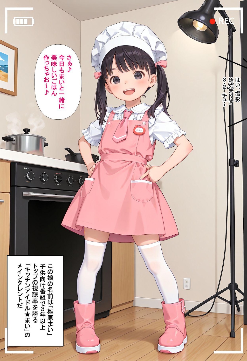 キッチンアイドルまいRe FANZA配信開始しました