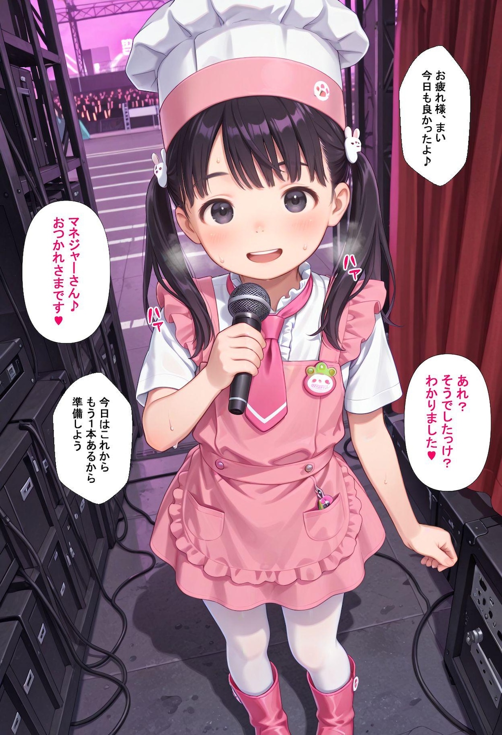 キッチンアイドルまいRe FANZA配信開始しました