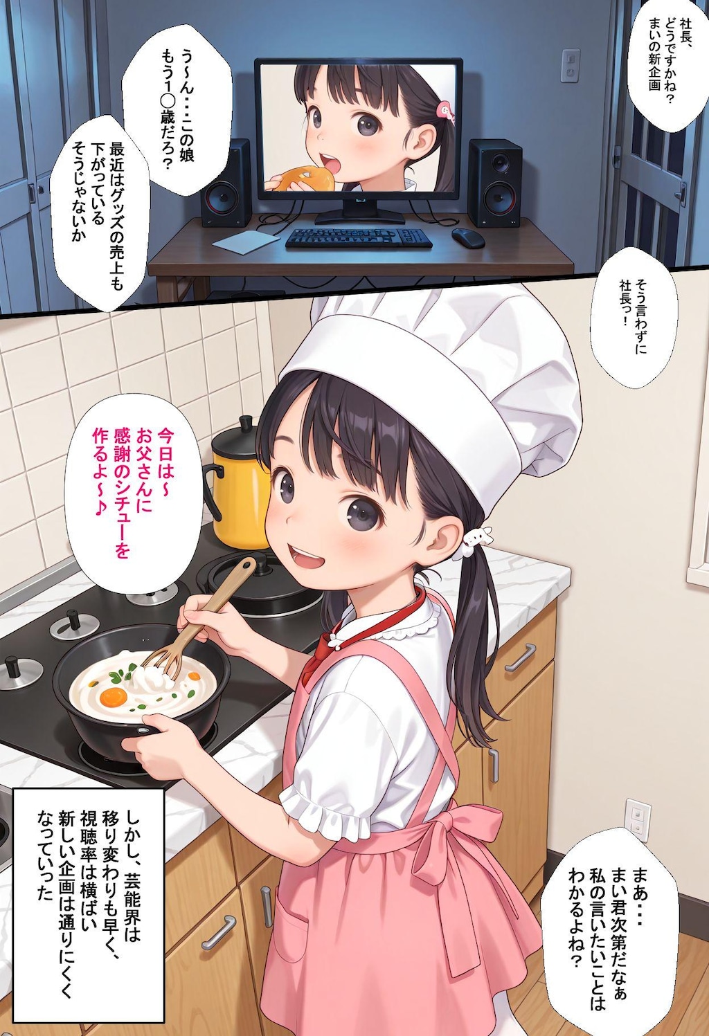 キッチンアイドルまいRe FANZA配信開始しました