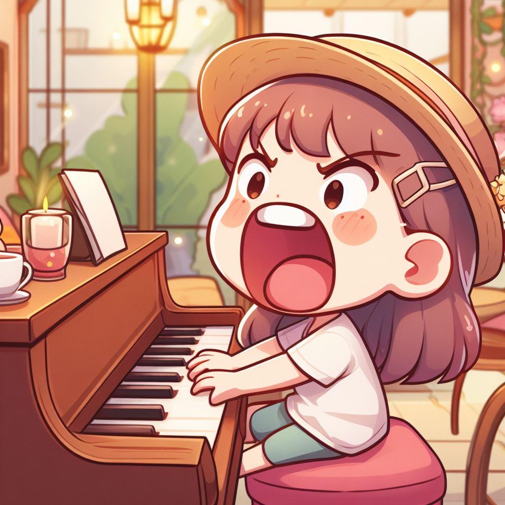 Piano girl