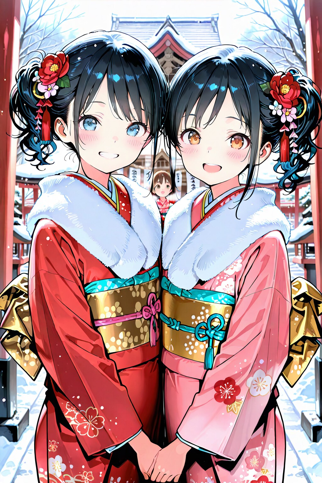 着物姿の少女(PHOENIX)