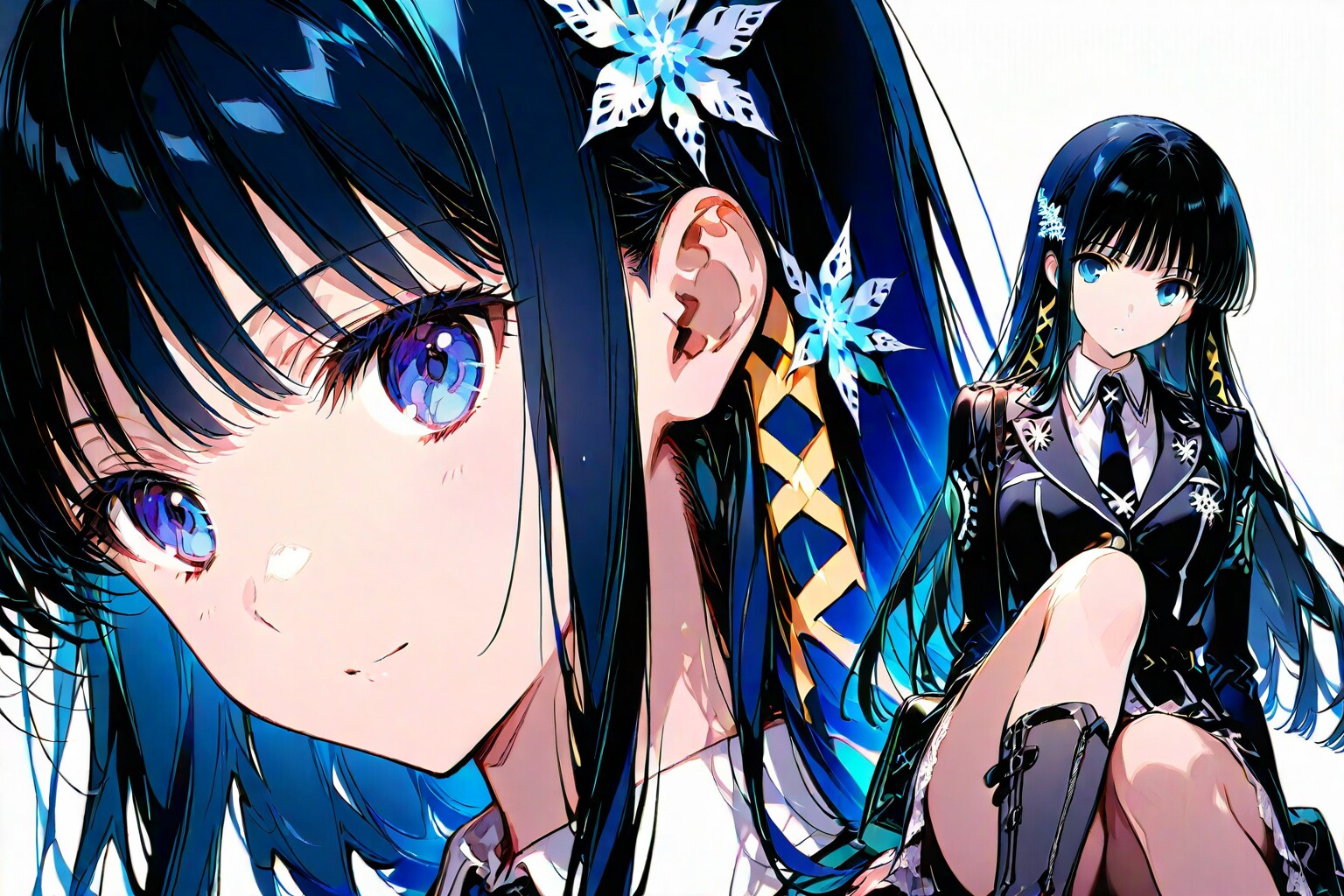 *「司波深雪ちゃん」のゴシック風ファッション | の人気AIイラスト・グラビア