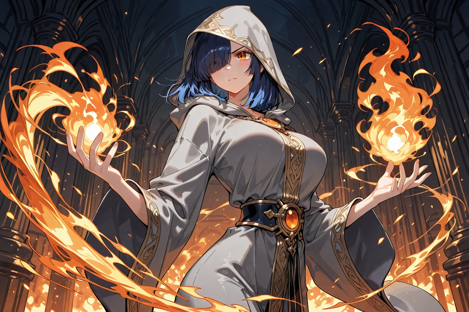 A級冒険者(魔法使い) | の人気AIイラスト・グラビア