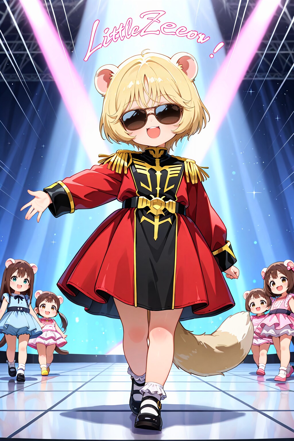 ケモミミメガネファッションショー！