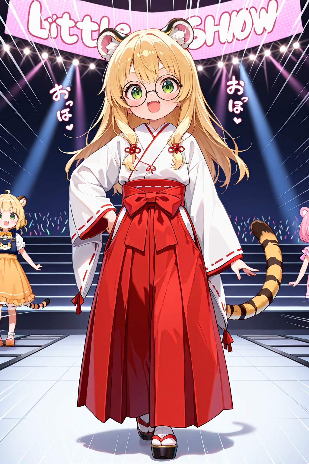 ケモミミメガネファッションショー！