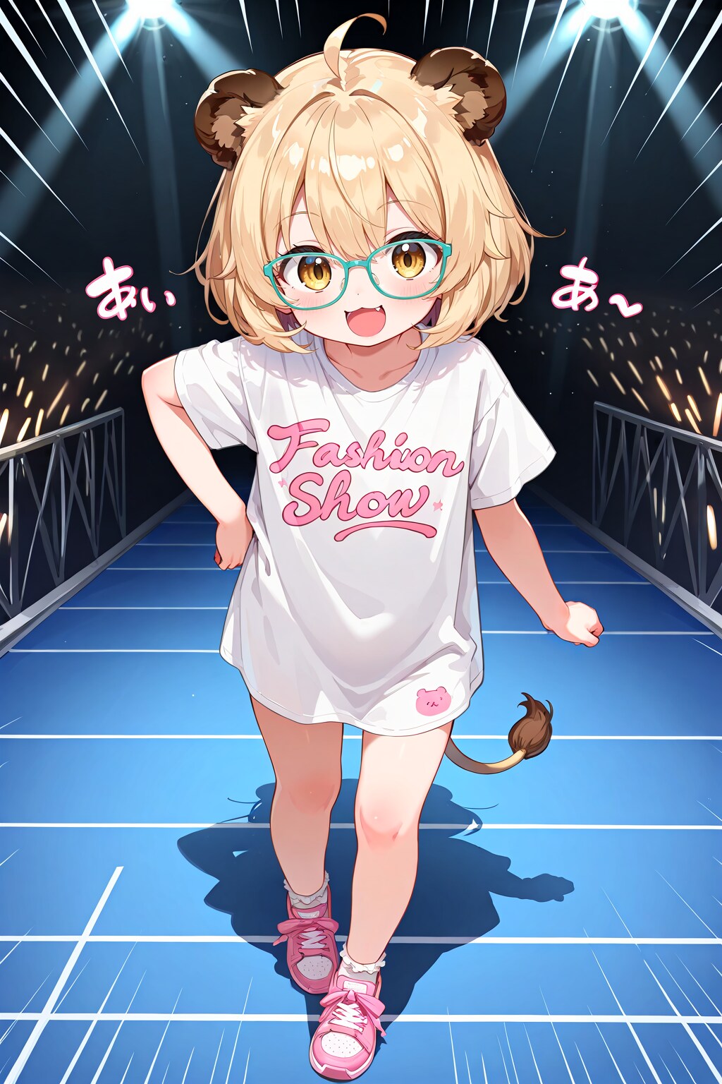 ケモミミメガネファッションショー！