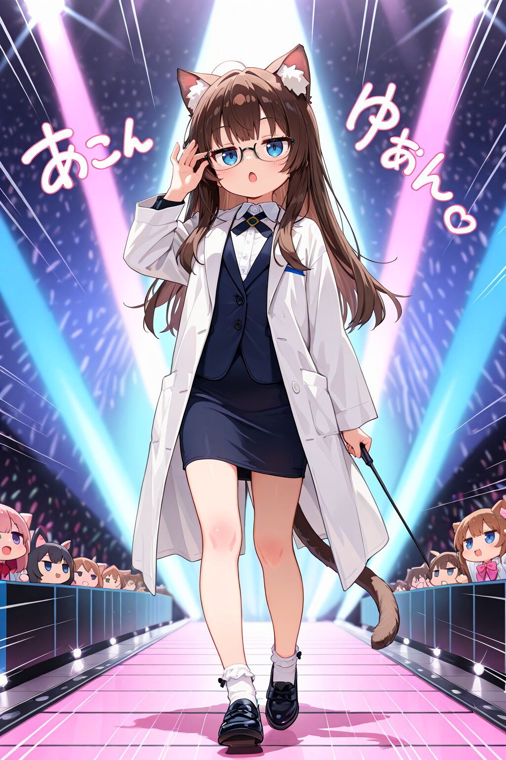 ケモミミメガネファッションショー！