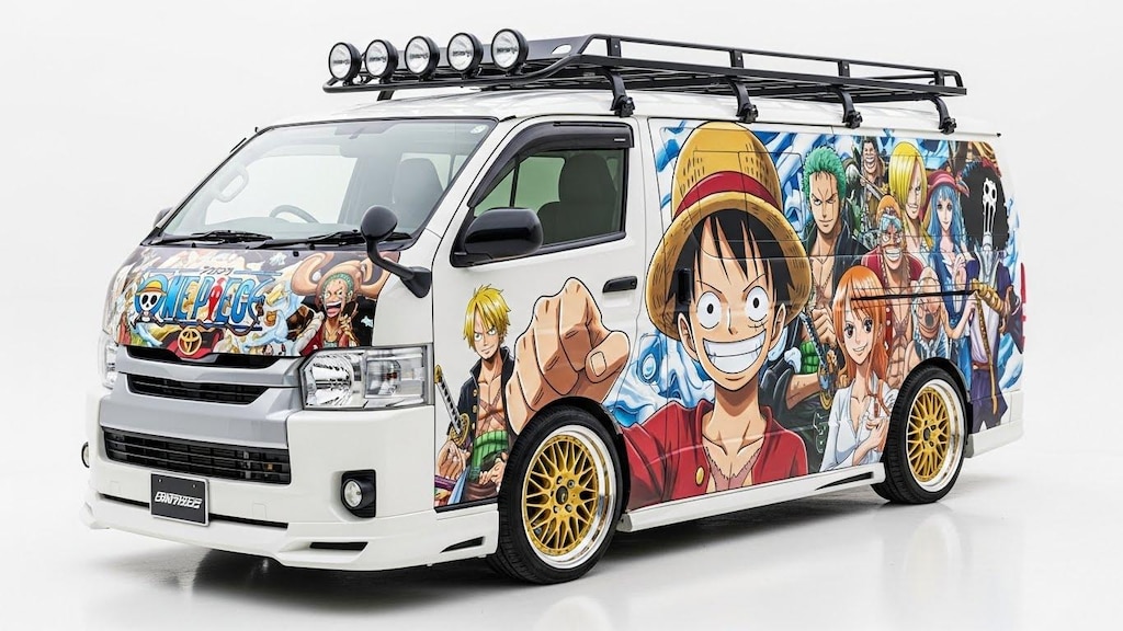 ハイエースワンピース痛車